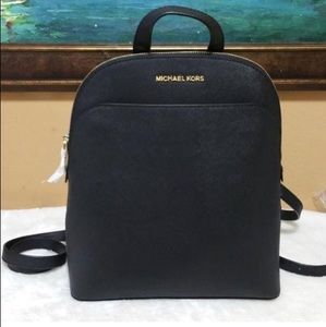 Micheal Kors Black Emmy backpack